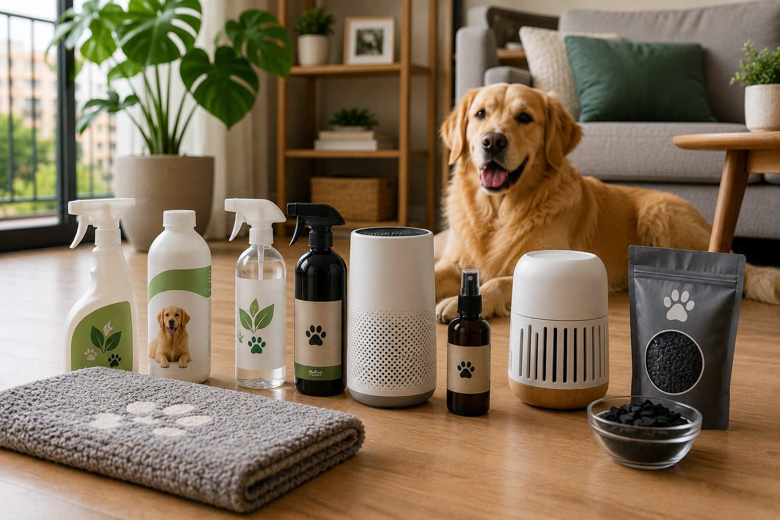 Produtos para odores em apartamento