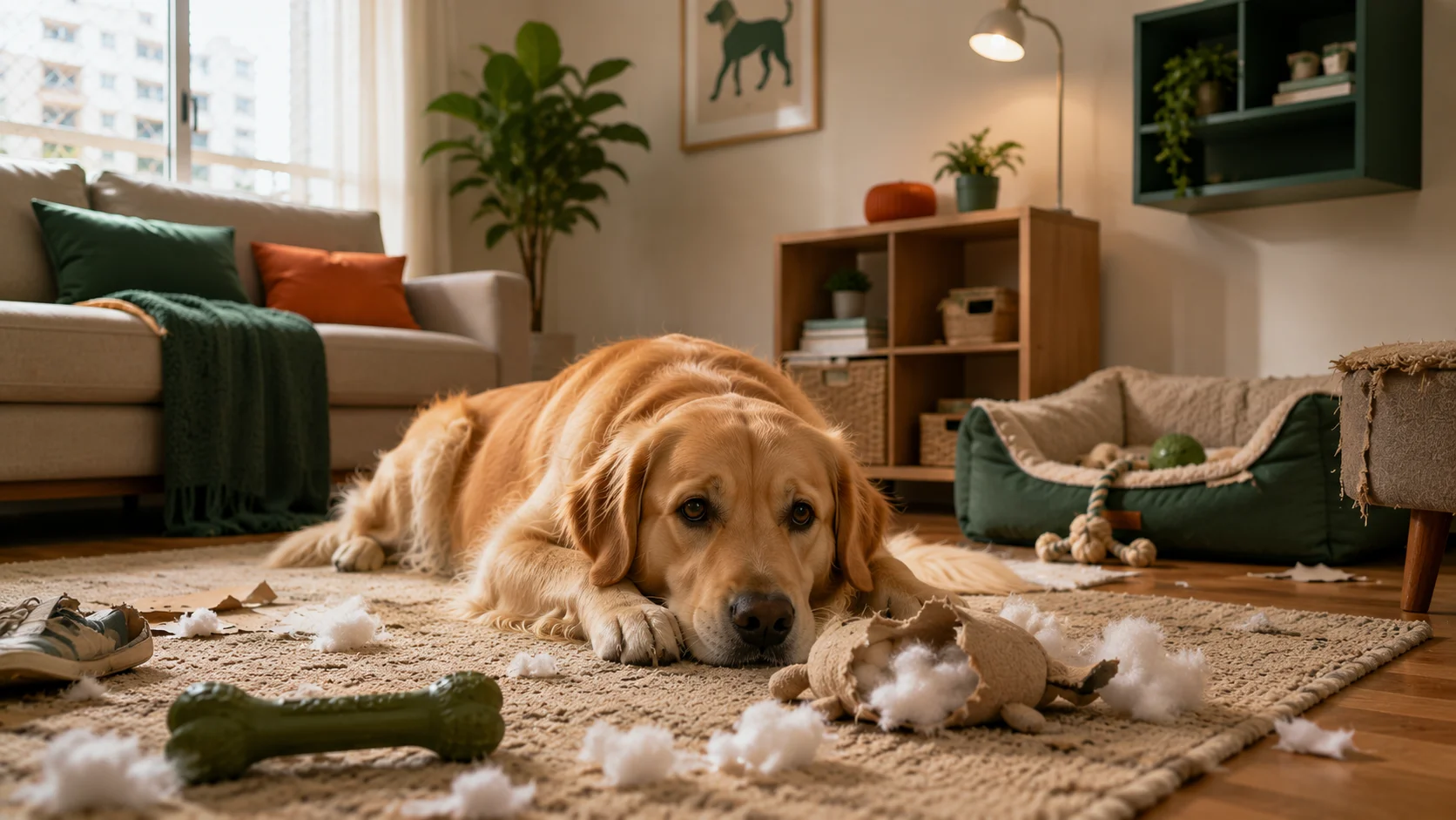 Cachorro Entediado em Apartamento: Como Identificar e Resolver o Tédio Canino