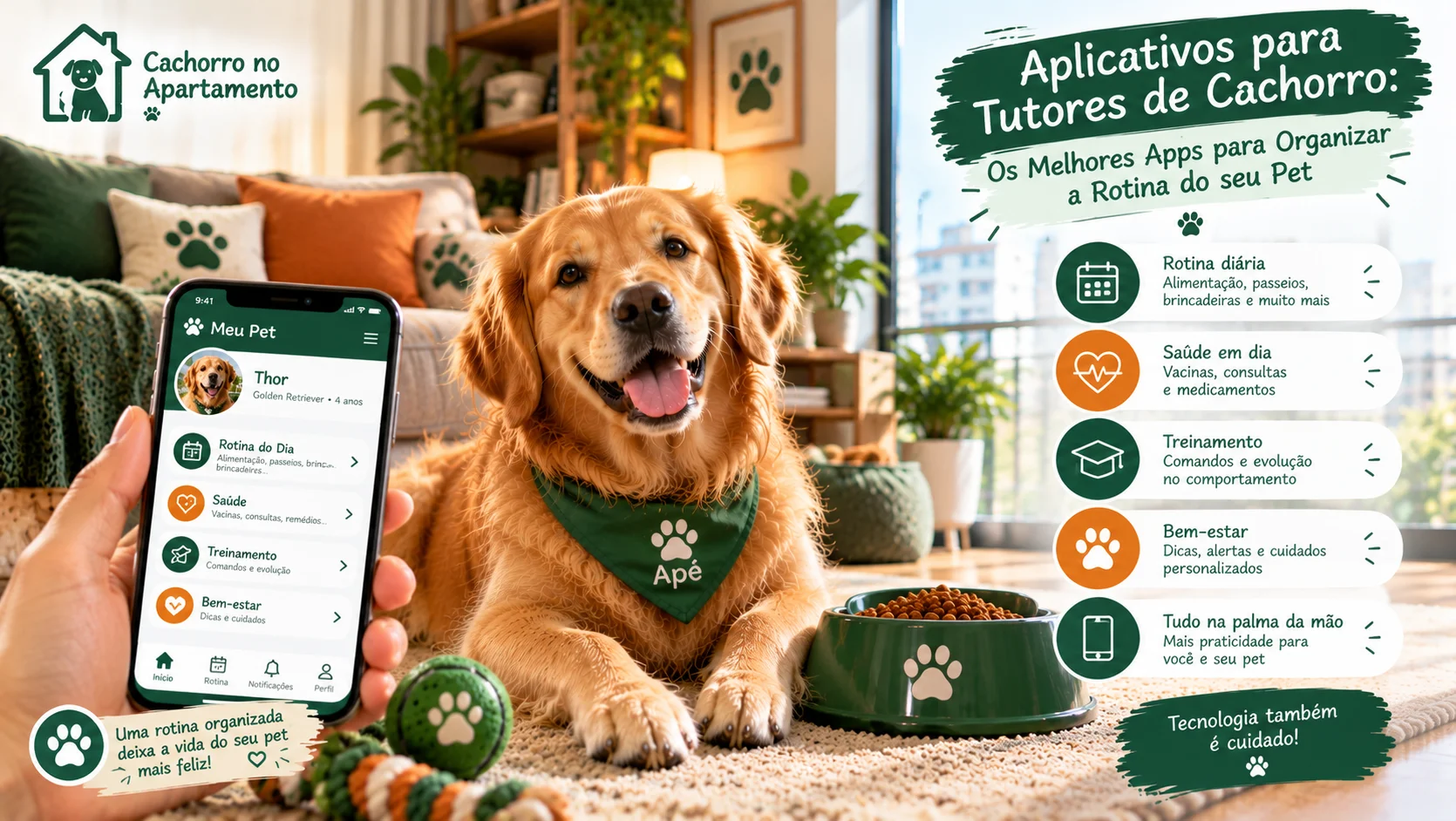 Aplicativos para Tutores de Cachorro