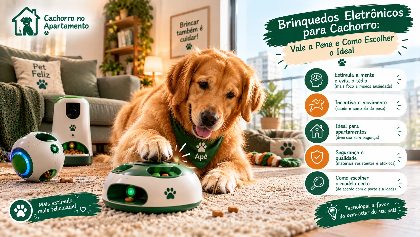 Brinquedos Eletrônicos para Cachorro