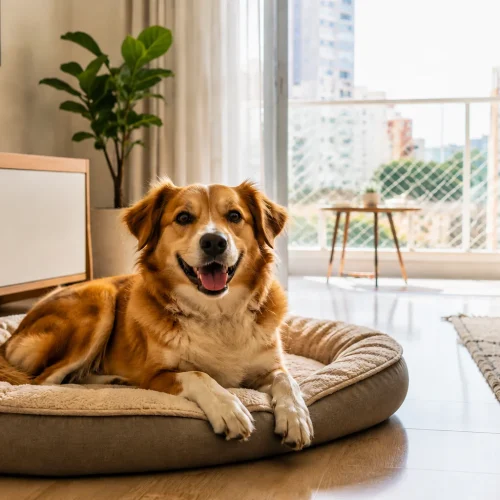 Cachorro em Apartamento