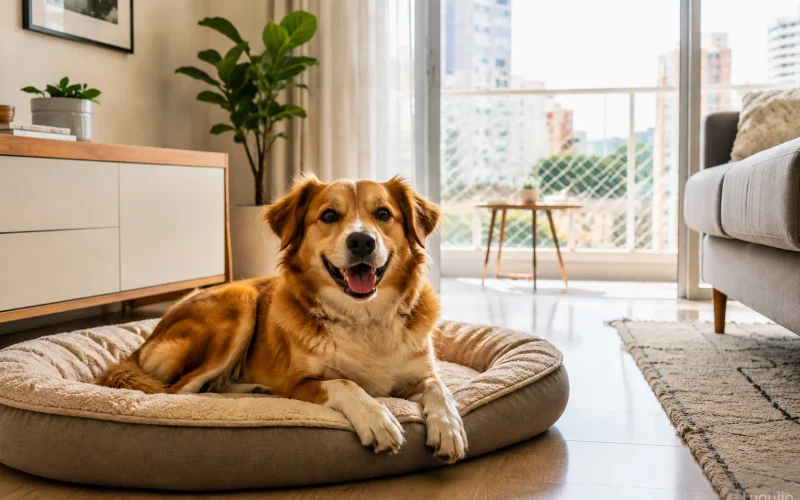 Cachorro em Apartamento