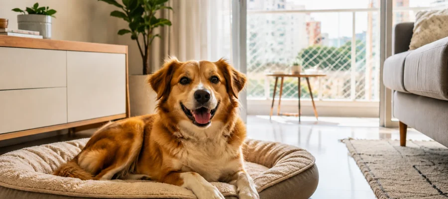 Cachorro em Apartamento
