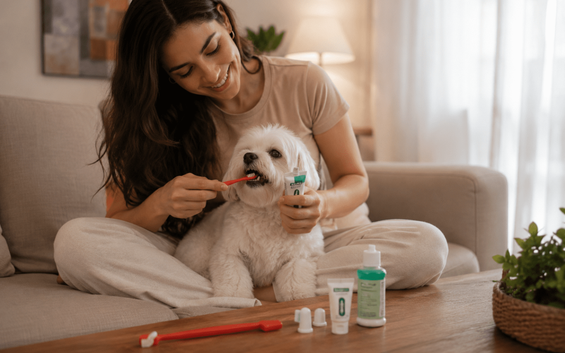 Saúde Bucal do Cachorro: Guia Completo de Escovação, Tártaro e Prevenção de Doenças