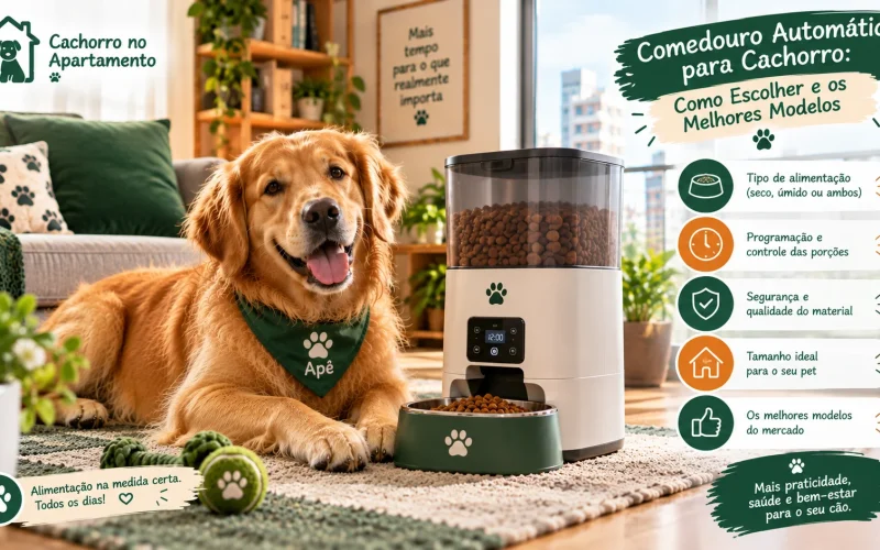 Comedouro Automático para Cachorro: Como Escolher e os Melhores Modelos