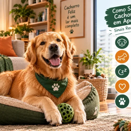 Como Saber se seu Cachorro é Feliz em Apartamento