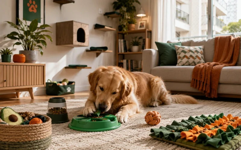 Enriquecimento-Ambiental-para-Cachorro-em-Apartamento