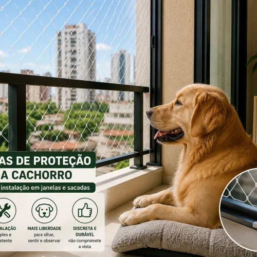Telas de proteção para cachorro